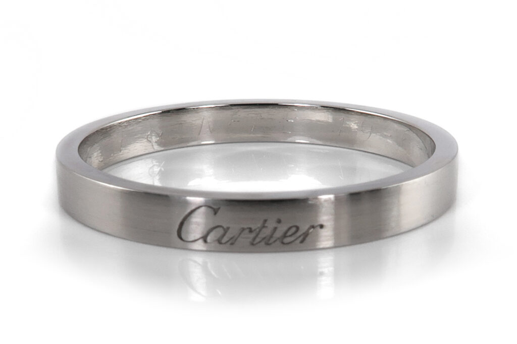 Cartier Ring 950 Platin Gr 69 [BRORS 18910]