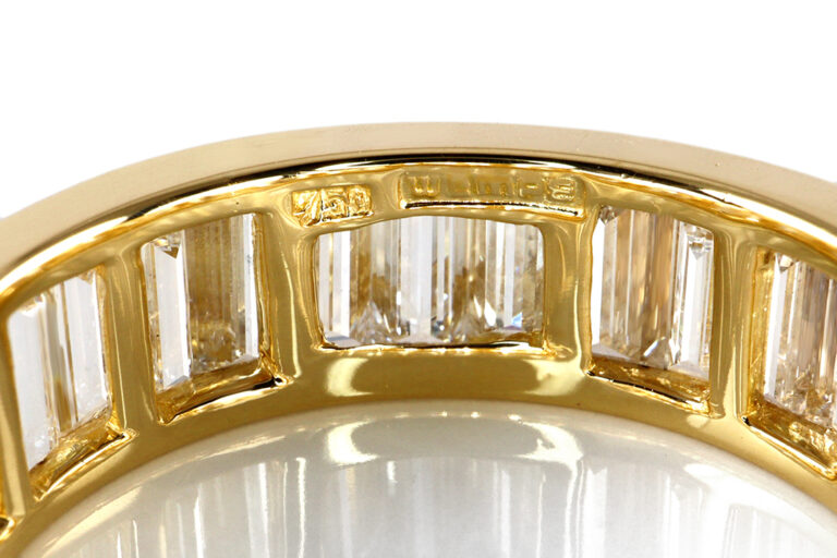 Wempe Ring 30 Diamanten insg 5,83 Karat LUPENREIN 750 Gelbgold [BRORS 19187]