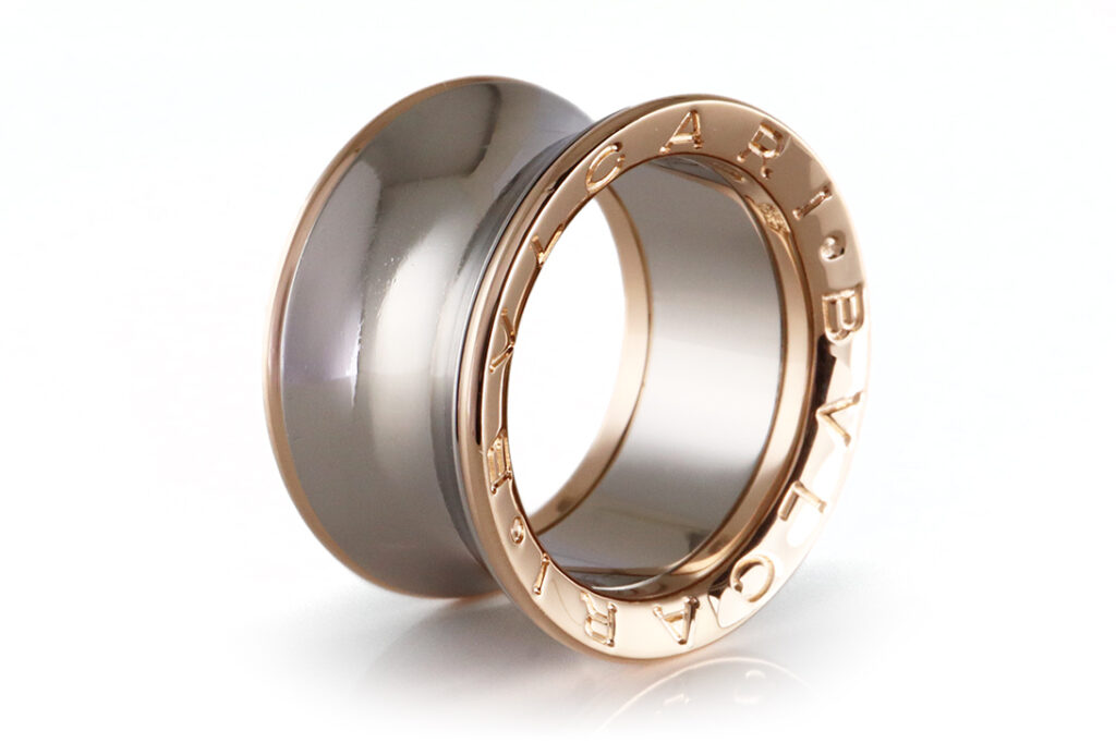Bvlgari B. Zero 1 Anish Kapoor Ring 750 Roségold Edelstahl [BRORS 19576]