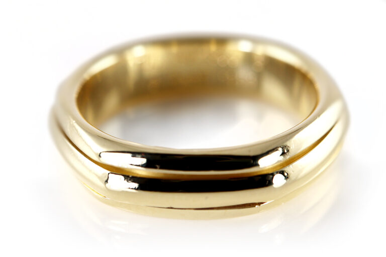 Piaget Ring Drehring 750 Gelbgold Große Größe Gr 61 [BRORS 19635]