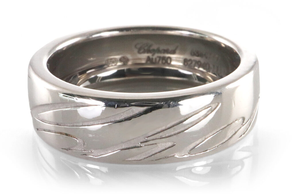Chopard Chopardissimo Ring 750 Weißgold Gr. 54 [BRORS 19810]
