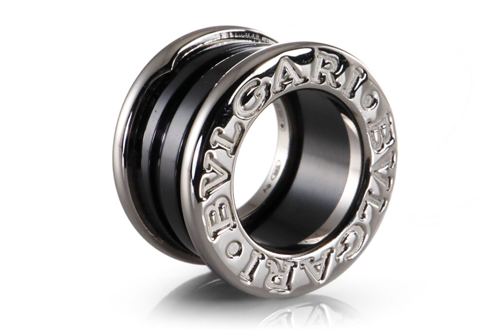 Bvlgari Bulgari B Zero1 Anhänger schwarz 925 Silber ⌀ 14,6 mm [BRORS 19859]