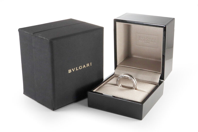 Bvlgari B. Zero 1 Ring 750 Weißgold Gr 50 mit Box [BRORS 19877]