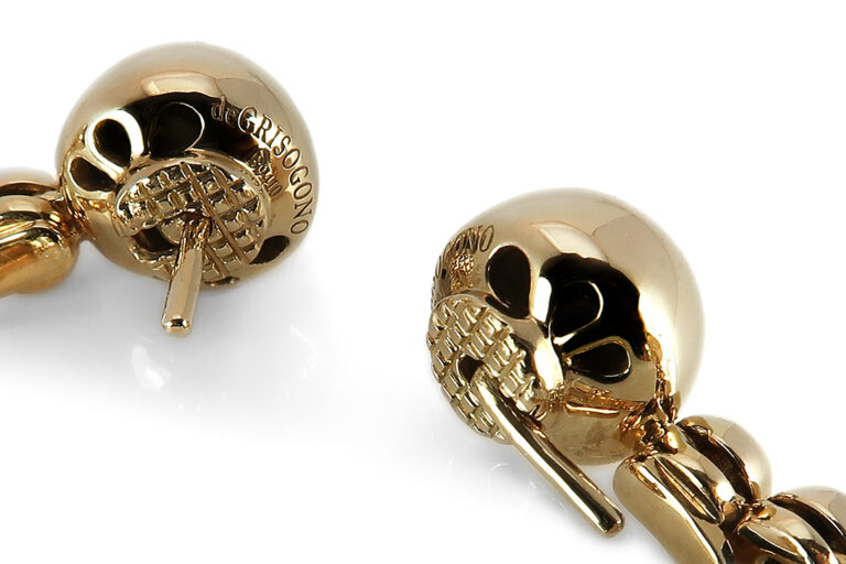 De Grisiogono Ohrstecker / Ohrclipse 750 Gelbgold ca 31,9 g [BRORS 17710]