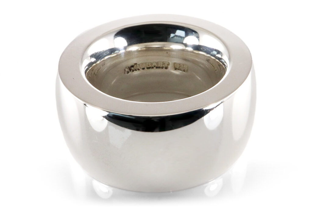 SCHUBART massiver Ring aus 925 Silber ca 73,2 g Größe 63 [BRORS 20088]
