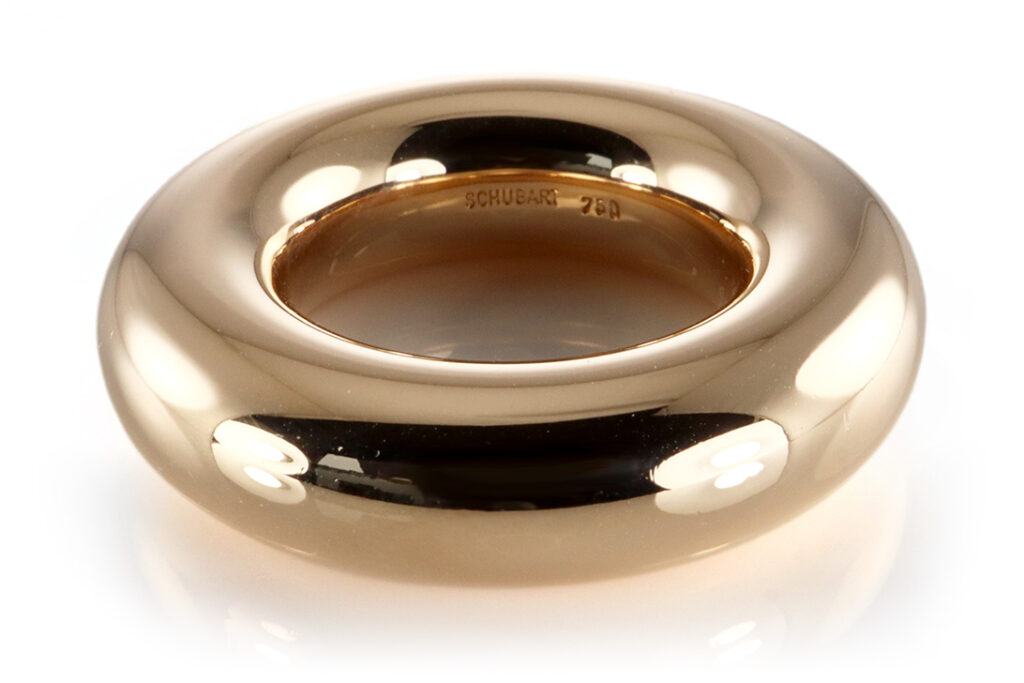 Schubart massiver Ring 750 Gelbgold Gr. 54 [BRORS 20093]