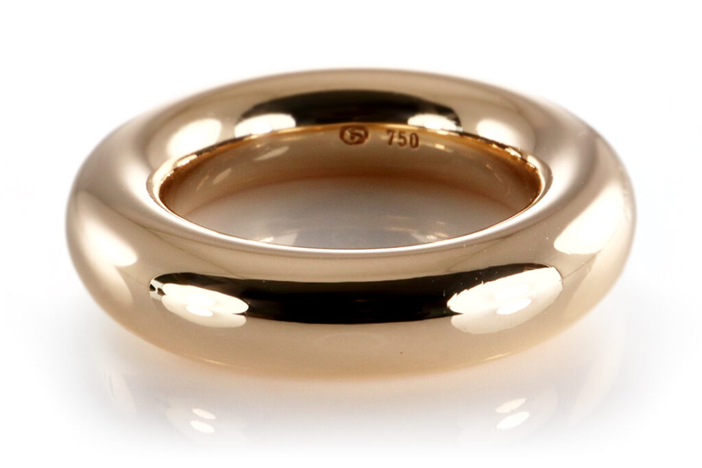 Schubart massiver Ring 750 Gelbgold Gr. 55 [BRORS 20212]