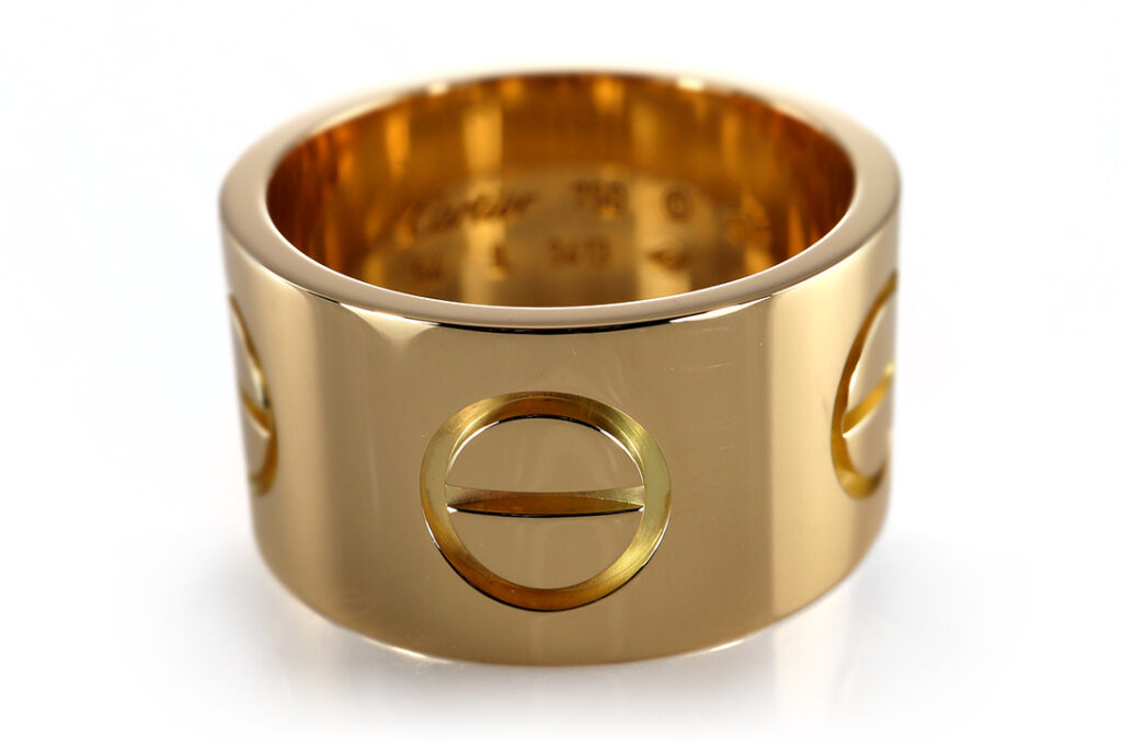 Cartier LOVE Ring 750 Gelbgold * Kleines Modell* Größe 54 [BRORS 20246]
