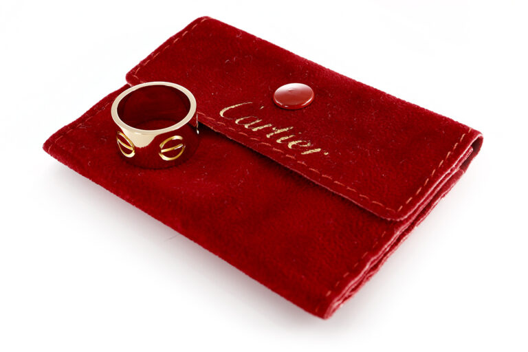 Cartier LOVE Ring 750 Gelbgold * Kleines Modell* Größe 54 [BRORS 20246]