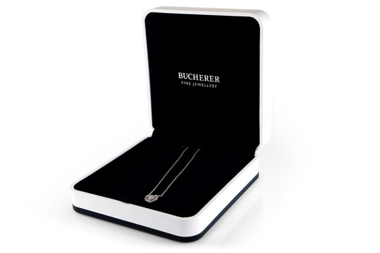 Brillant Collier Bucherer "B Dimension" 69 Brillanten 750 Gold [BRORS 20290]