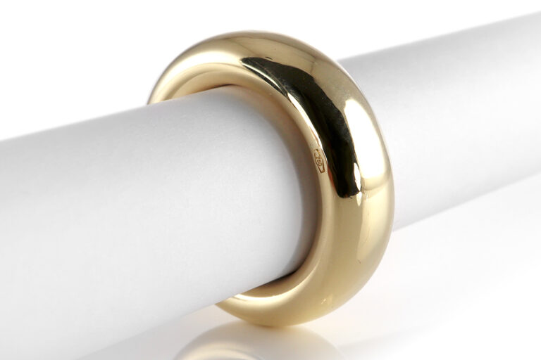 Pomellato Ring Goldring Bandring 750 Gelbgold Gold Gr 52 [BRORS 20299]