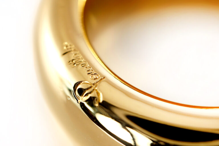 Pomellato Ring Goldring Bandring 750 Gelbgold Gold Gr 52 [BRORS 20299]
