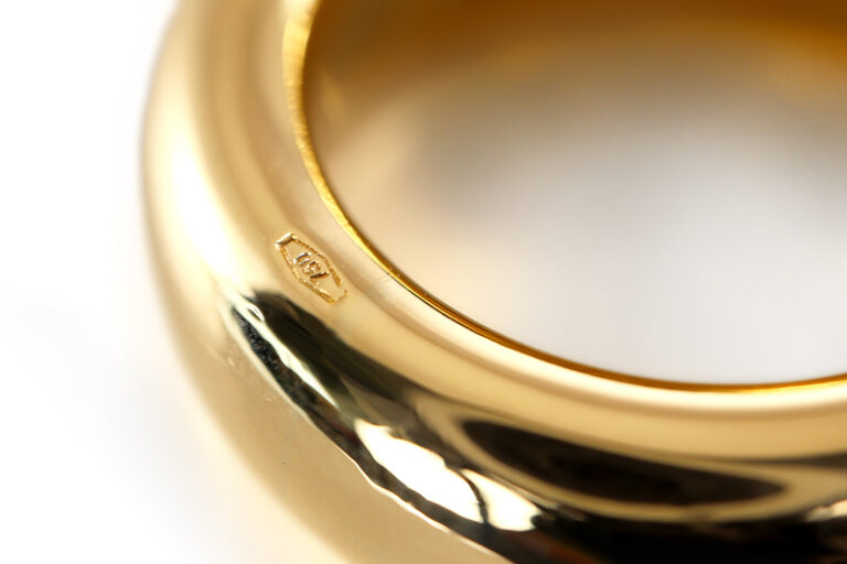 Pomellato Ring Goldring Bandring 750 Gelbgold Gold Gr 52 [BRORS 20299]
