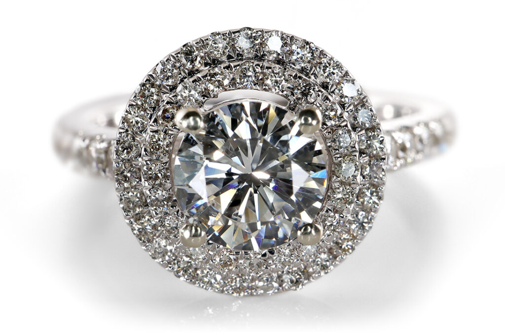 Ring 1 Brillant 0,86 ct E/VS1+59 Brillanten 585 Gold IGI Gutachten [BRORS 20317]