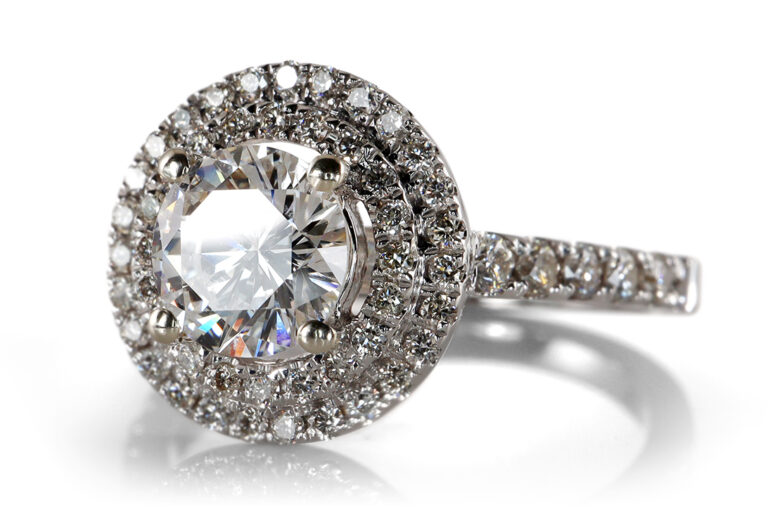 Ring 1 Brillant 0,86 ct E/VS1+59 Brillanten 585 Gold IGI Gutachten [BRORS 20317]