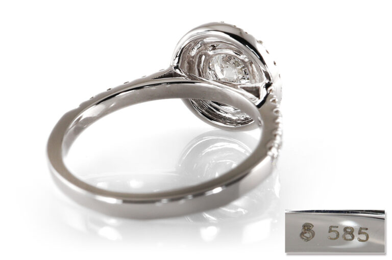 Ring 1 Brillant 0,86 ct E/VS1+59 Brillanten 585 Gold IGI Gutachten [BRORS 20317]