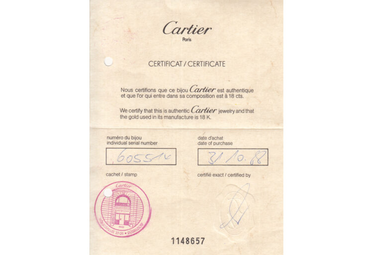 Ring Cartier Panthère Double Head vintage Box Papiere Gold Gr 53 [BRORS 20334]