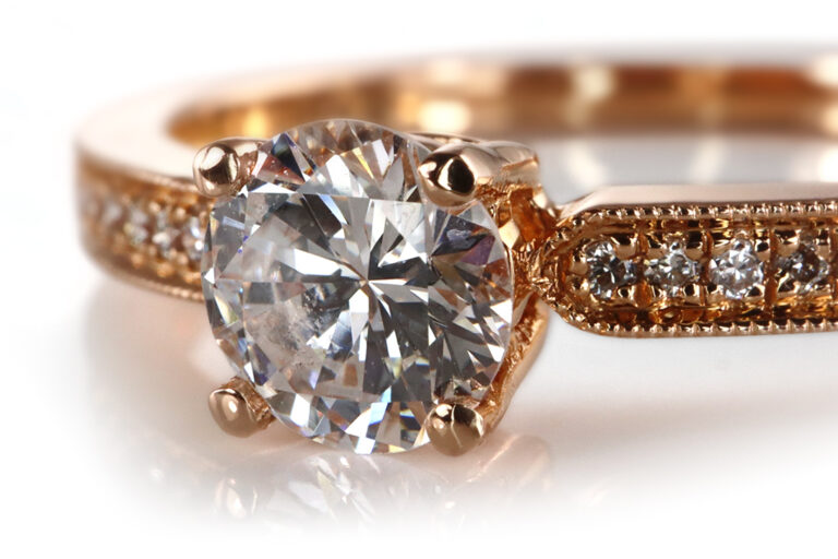 Ring Brillant 0,35 ct RIVER/VS1+ 24 Brillanten IGI Gutachten Gr.54 [BRORS 20346]