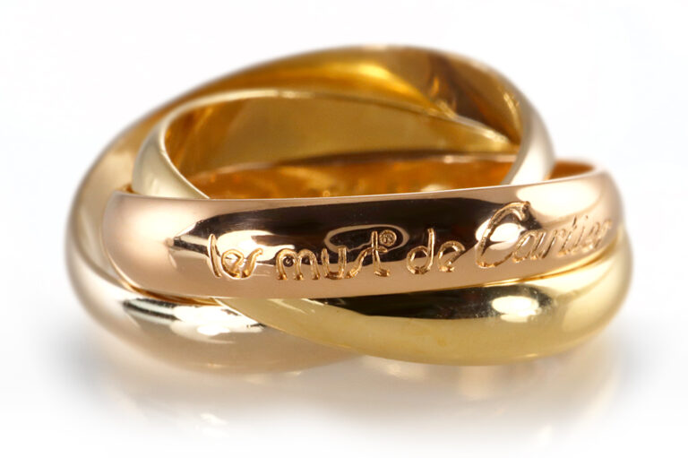 Ring Le Must de Cartier 750 Mehrfarbiges Gold Gr 53 [BRORS 20377]