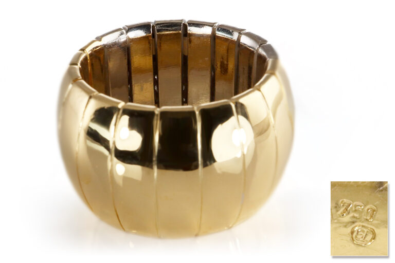 Ring *Gianni Lazzaro* 168 Brillanten ca. 3,0 ct TW/VVS 750 Gold [BRORS 20401]