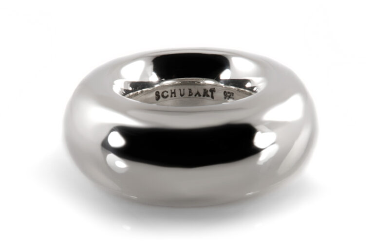 SCHUBART massiver Ring aus 925 Silber ca 64,7 g Größe 52 [BRORS 19002]
