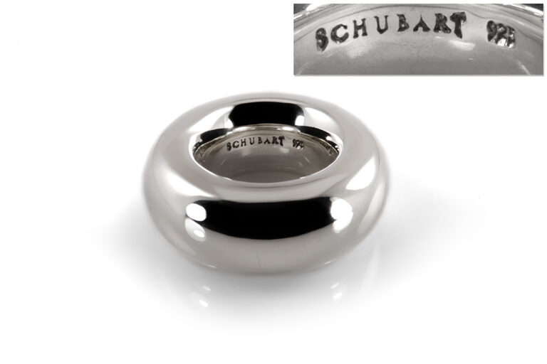 SCHUBART massiver Ring aus 925 Silber ca 64,7 g Größe 52 [BRORS 19002]