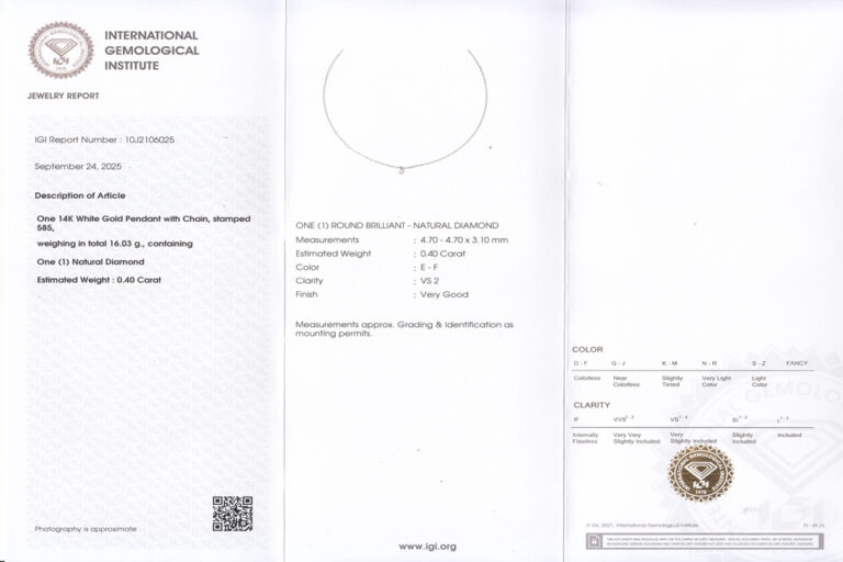 Anhänger große Koralle 180 ct + 14 Brillanten Gold Handarbeit IGI [BRORS 18252]
