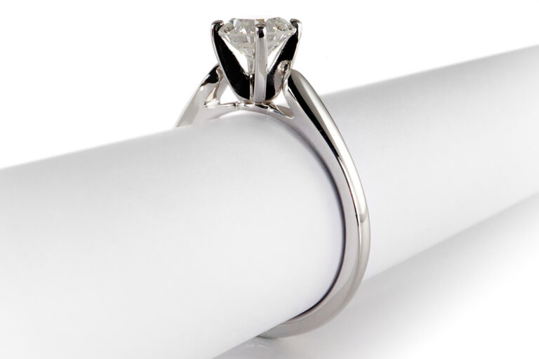 Ring Brillant 1,15 ct River - Top Wesselton Platin IGI Gr.59 [BRORS 20458]