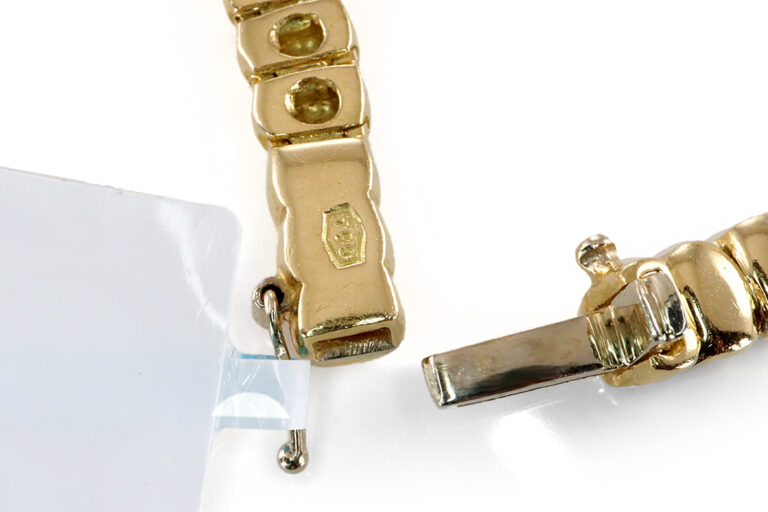 Collier 62 Brillanten 5,3 ct RIVER - Top Wesselton 750 Gold IGI [BRORS 20459]