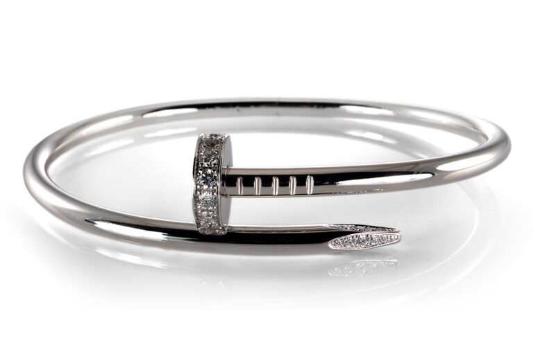 Cartier Juste un Clou Armreif Weißgold 750 Brillanten Gr. 18 [BRORS 20466]