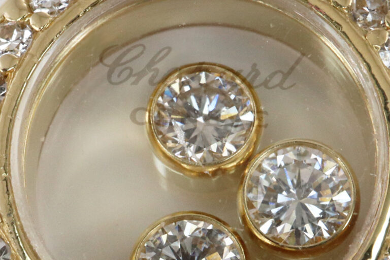 Chopard Armband Happy Diamonds ca 0,21 ct. TW/VVS 750 Gelbgold [BRORS 20488]