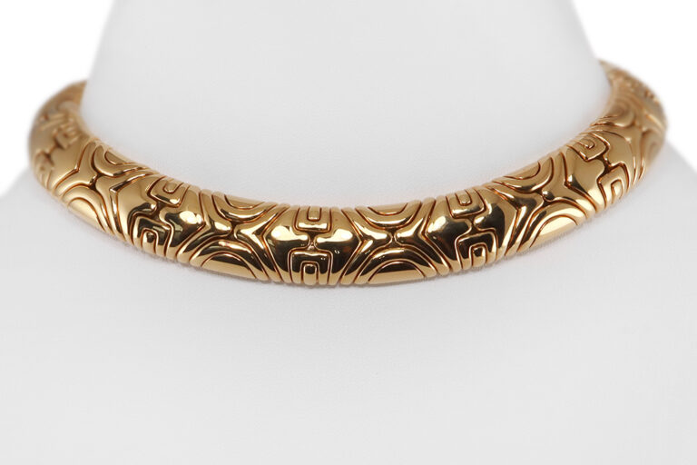 Bvlgari Bulgari Alveare Collier 750 Gelbgold Box [BRORS 20493]