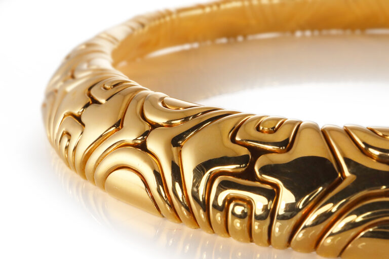 Bvlgari Bulgari Alveare Collier 750 Gelbgold Box [BRORS 20493]