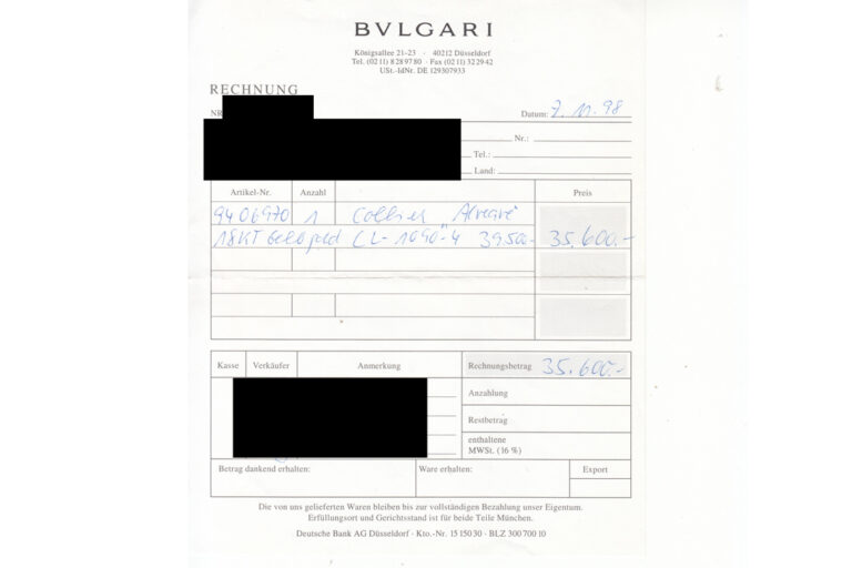 Bvlgari Bulgari Alveare Collier 750 Gelbgold Box [BRORS 20493]