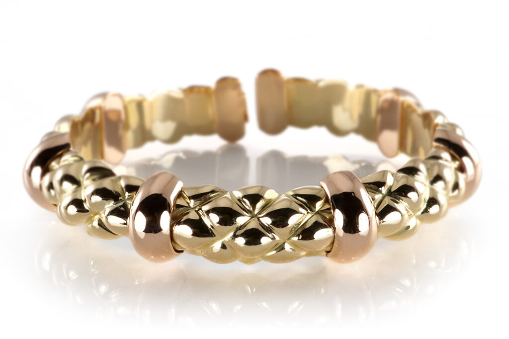 Armreif Armspange Philippe Charriol 750 Gelbgold Rosegold [BRORS 20494]