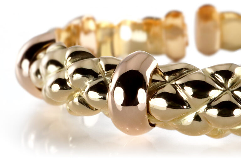 Armreif Armspange Philippe Charriol 750 Gelbgold Rosegold [BRORS 20494]