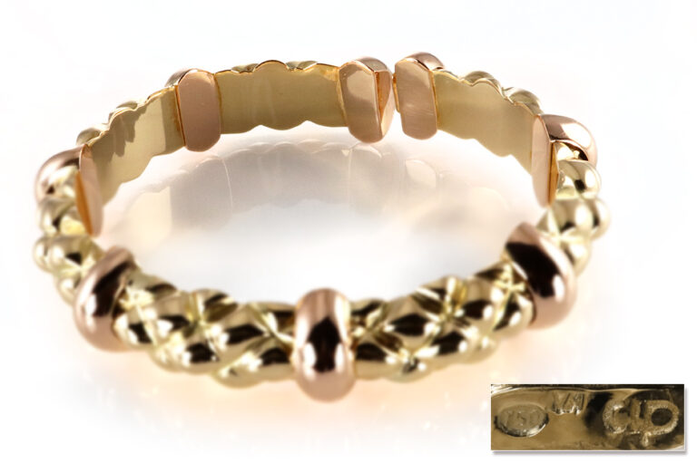 Armreif Armspange Philippe Charriol 750 Gelbgold Rosegold [BRORS 20494]