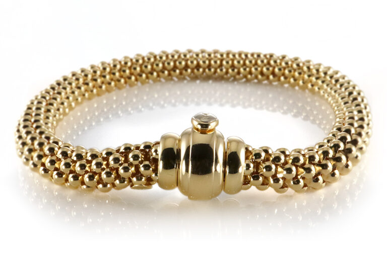 Fope Armband 750 Gelbgold Länge 23 cm [BRORS 20500]