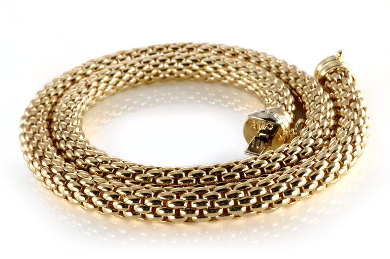 Fope Kette 750 Gelbgold Länge 42 cm [BRORS 20502]
