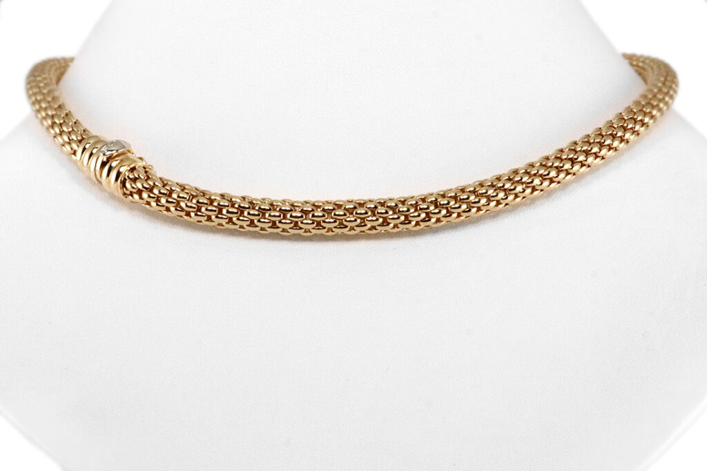 Fope Kette 750 Gelbgold Länge 42 cm [BRORS 20502]