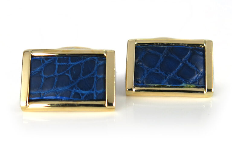 Manschettenknöpfe Rüschenbeck 750 Gelbgold [BRORS 14883]