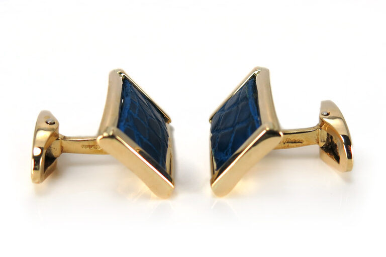 Manschettenknöpfe Rüschenbeck 750 Gelbgold [BRORS 14883]