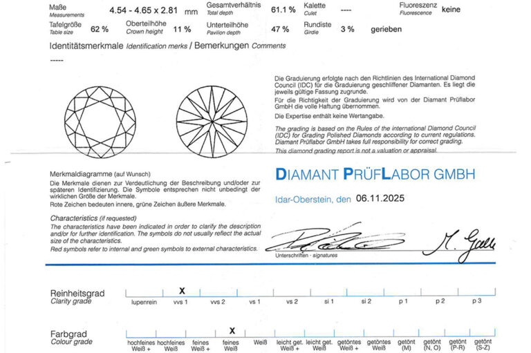 Ohrringe 2 Brillanten 0,71 ct + 40 Brillanten 0,26 ct Rosegold DPL [BRORS 20544]