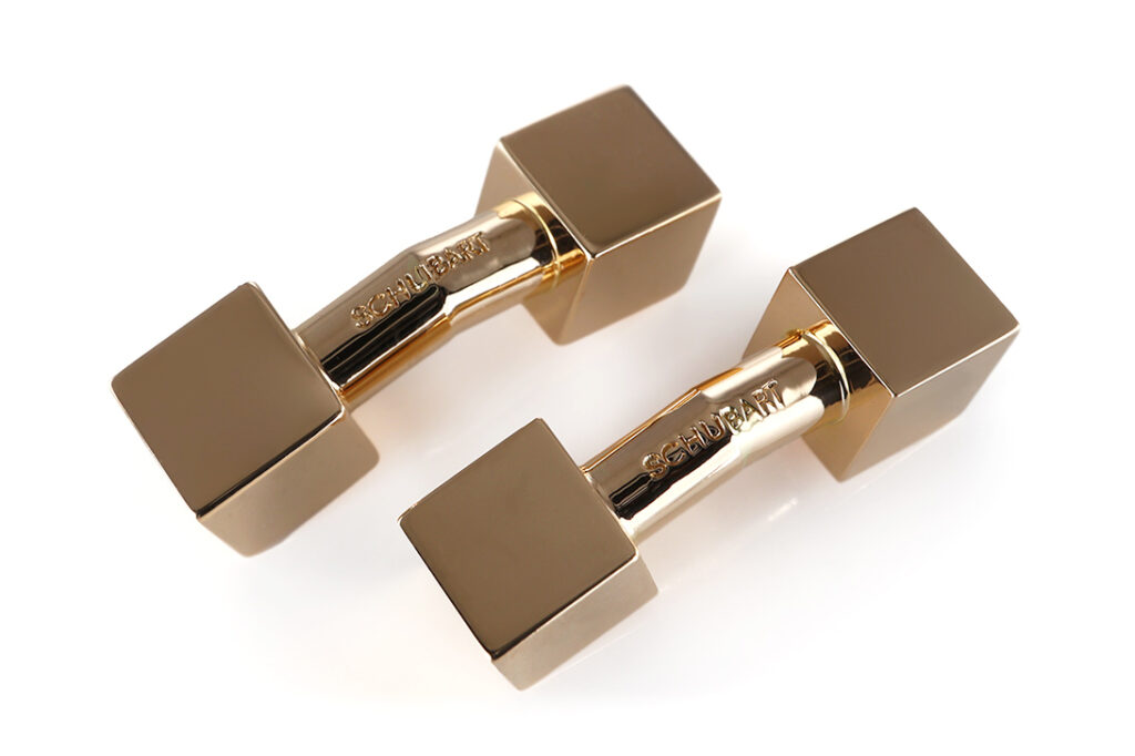 Manschettenknöpfe Schubart 750 Gelbgold [BRORS 20568]