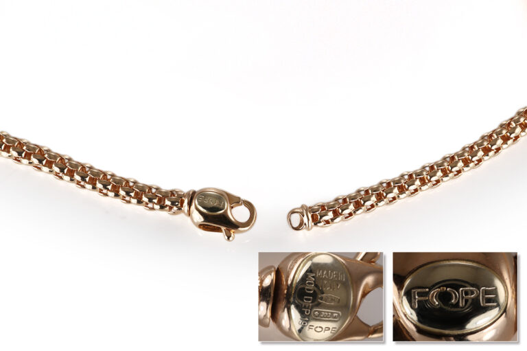 Fope Kette 750 Rosegold Länge 43 cm [BRORS 20573]
