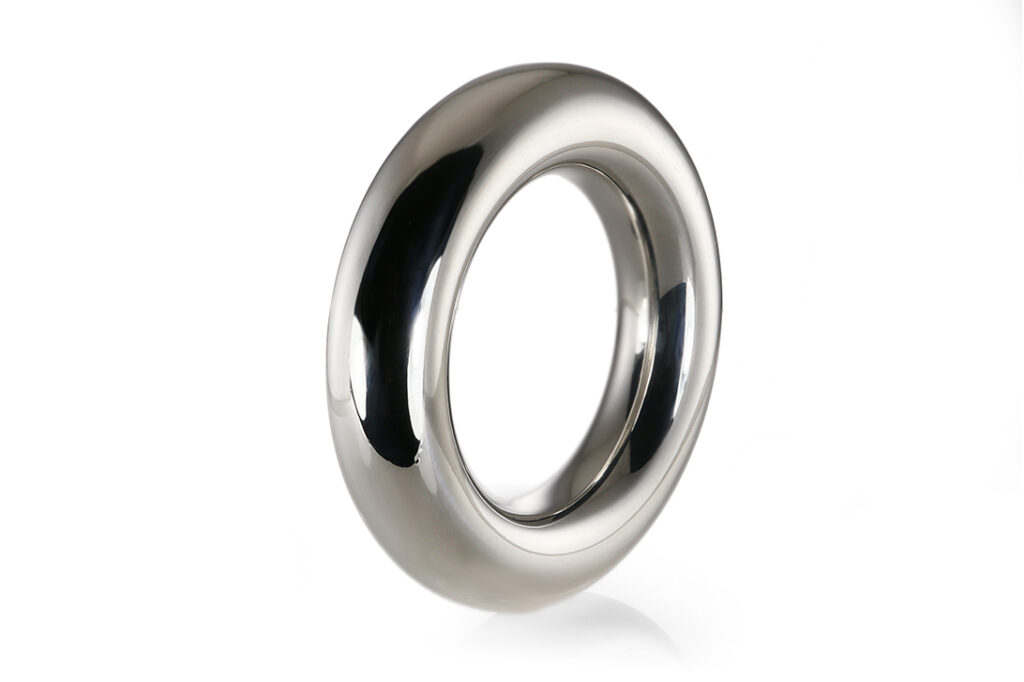 Großer Armreif SCHUBART Innenumfang 19,0 cm 925 Silber 160 g [BRORS 20574]