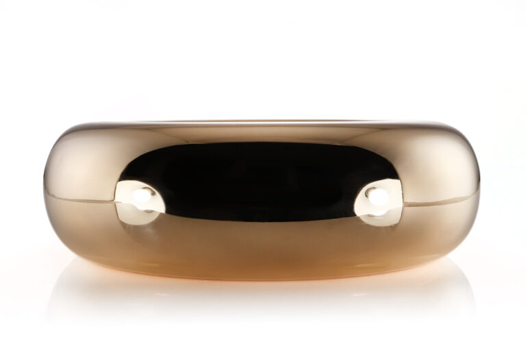 Großer Armreif SCHUBART Innenumfang 19,0 cm 750 Gelbgold 219,3 g [BRORS 20575]