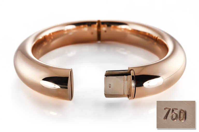 Armreif SCHUBART Innenumfang 17,5 cm 750 Rosegold 95,4 g [BRORS 20583]