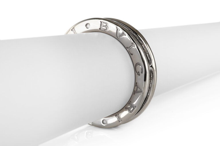 Bvlgari Bulgari B Zero 1 Ring 34 Brillanten 750 Gold Gr 51 mit Box [BRORS 20586]