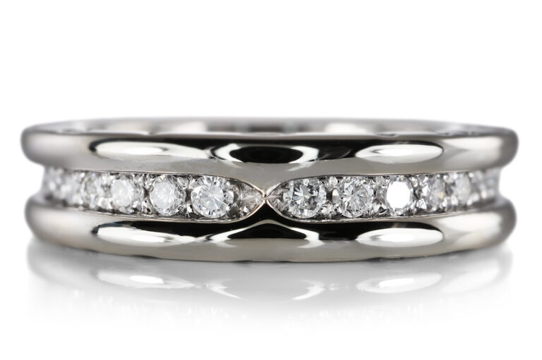 Bvlgari Bulgari B Zero 1 Ring 34 Brillanten 750 Gold Gr 51 mit Box [BRORS 20586]